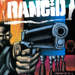 Rancid Rancid - 93 ANNIV. ED WHITE W BLACK SPLATTER VINYL LP