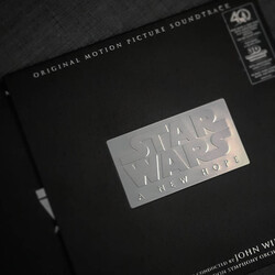 John Williams Star Wars: A New Hope (Limited 3 LP Box/Etched Side/Death Star Hologram) Vinyl LP