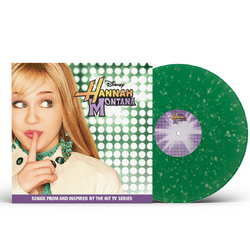 Hannah Montana Hannah Montana SONGS FROM & INSPIRED BY THE HIT TV SERIES GREEN SPLATTER VINYL LP