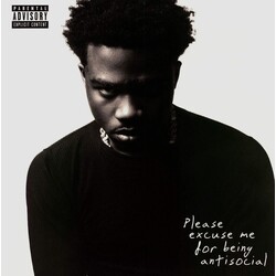 Roddy Ricch Please Excuse Me For Being Antisocial (2 LP) VINYL LP