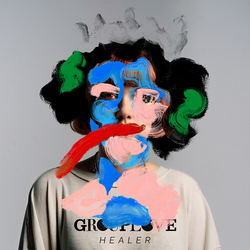 Grouplove Healer OPAQUE RED VINYL LP