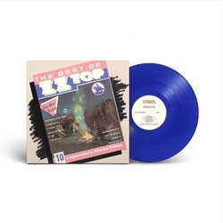 Zz Top Best Of Zz Top TRANSLUCENT BLUE VINYL ROCKTOBER LP