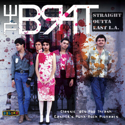 Brat Straight Outta East L.A. VINYL CLEAR RED & BLUE SWIRL 2 LP
