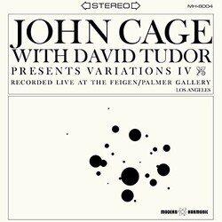Cage John / Tudor David Variations Iv Vinyl LP