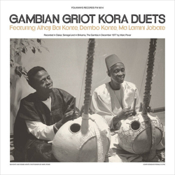 Alhaji Bai Konte Dembo Konte & Ma Lamini Jobate Gambian Griot Kora Duets VINYL LP