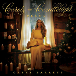 Gabby Barrett Carols & Candlelight DELUXE BROWN VINYL LP