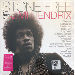 Jimi Tribute Hendrix Stone Free: Jimi Hendrix Tribute (Black & Clear Vinyl) (Rocktober) Vinyl LP