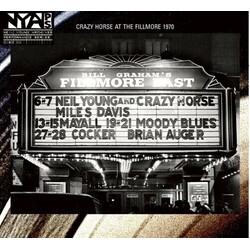 Neil & Crazy Horse Young Live At The Fillmore East Vinyl LP