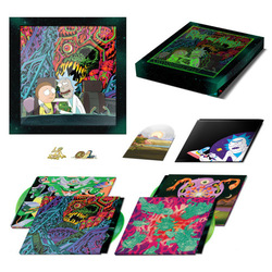 Various Artists Rick & Morty Ost (2 LP/7"ch Box Set/Colored Vinyl/Poster/Patch/Sticker) Vinyl LP