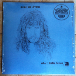 Robert Lester Folsom Music & Dreams BLUE SEA-GLASS VINYL LP
