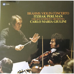 Johannes Brahms / Itzhak Perlman / The Chicago Symphony Orchestra / Carlo Maria Giulini Brahms: Violin Concerto Vinyl LP