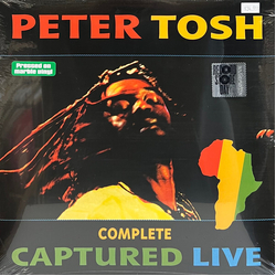 Peter Tosh Complete Captured Live BLUE YELLOW RED ORANGE MARBLED VINYL LP