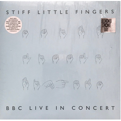 Stiff Little Fingers Bbc Live In Concert VINYL 2 LP PALE BLUE OFF WHITE