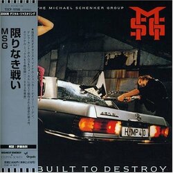 Michael Group Schenker Built To Destroy (Picture Disc) Vinyl LP