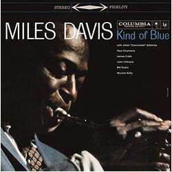 Miles Davis Kind Of Blue BLUE VINYL DL CODE LP