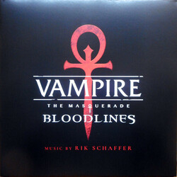 Rik Schaffer Vampire: The Masquerade - Bloodlines Ost (2 LP/Blood Red Vinyl) Vinyl LP