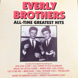 Everly Brothers All-Time Greatest Hits VINYL LP