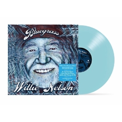 Willie Nelson Bluegrass ELECTRIC BLUE VINYL LP