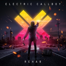Electric Callboy Rehab RE-ISSUE 2023 TRASPARENT PURPLE SMOKE VINYL US VERSION LP