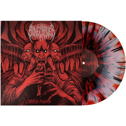 Bonecarver Carnage Funeral RED BLACK SPLATTER FADE VINYL LP