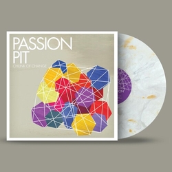 Passion Pit Chunk Of Change 15TH ANNIVERSARY YELLOW MARBLE VINYL LP