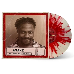 Asake Mr. Money With The Vibe WHITE RED VINYL LP