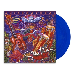 Santana Supernatural VINYL 25TH ANNIVERSARY 2 LP BLUE