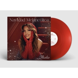 Thalia Navidad Melancolica RED VINYL LP