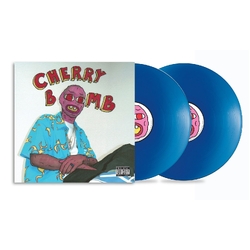 The Creator Tyler Cherry Bomb VINYL MASK COVER 2 LP TRANSLUCENT BLUE