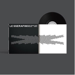 Le Sserafim Easy-Crazy-Hot SPECIAL VINYL CARBON BLACK VINYL LP