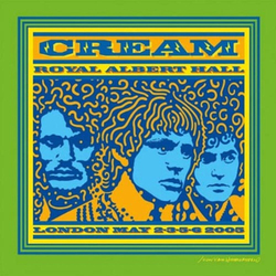 Cream Royal Albert Hall London May 2-3-5-6 2005 VINYL LIVE 3 LP BLUE & GREEN SPLATTER