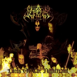 Setherial Lords Of The Nightrealm TRANSPARENT RED VINYL LP