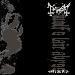 Mayhem Wolf's Lair Abyss GREY BLACK SWIRL VINYL LP