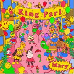 King Pari Mary Ep PINK VINYL REISSUE LP