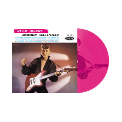 Johnny Hallyday Hello Johnny Grave (Etched Pink VINYL) VINYL LP