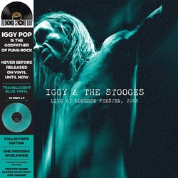 Iggy & The Stooges Live At Lokerse Feesten 2005 TRANSLUCENT BLUE VINYL LP
