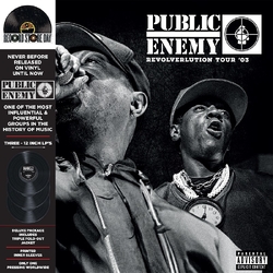 Public Enemy Revolverlution Tour 2003 3 VINYL LP