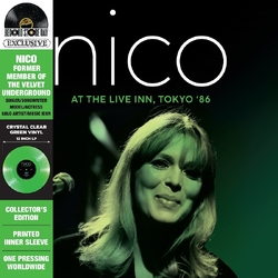 Nico At The Live Inn Tokyo '86 DELUXE CRYSTAL CLEAR GREEN VINYL LP