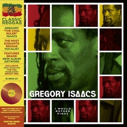 Gregory Isaacs I Would Rather Fight RED VINYL DELUXE LP