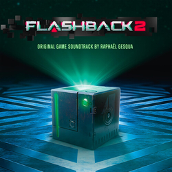Raphael Gesqua Flashback 2 VINYL ORIGINAL GAME OST 2 LP BLUE RED