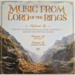 The City Of Prague Philharmonic / Crouch End Festival Chorus Music From The Lord Of The Rings Trilogy VINYL LP