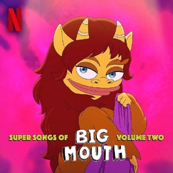 Various Artists Super Songs Of Big Mouth Vol. 2 RED VINYL LP