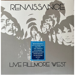 Renaissance (4) Live Fillmore West VINYL 2 LP