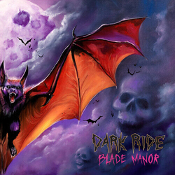 Dark Ride Blade Manor GLOW IN THE DARK WHITE & GREEN MERGE VINYL LP