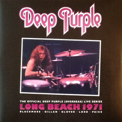 Deep Purple Long Beach 1971 Vinyl LP