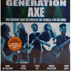 Vai; Wylde; Malmsteen; Bettencourt; Abasi Generation Axe: Guitars That Destroyed That World Gçô Live In China Vinyl LP