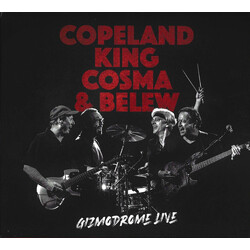 Copeland King Cosma & Belew Gizmodrome Live 3 VINYL LP