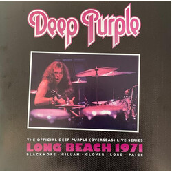 Deep Purple Live In Long Beach 1971 Vinyl 2 LP