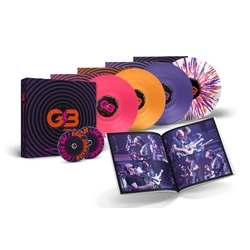 Joe Satriani G3: 25Th Anniversary Reunion Tour 4 LP 2CD PINK ORANGE PURPLE SPLATTER VINYL