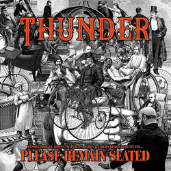 Thunder Please Remain Seated LIMITED EDITION ORANGE VINYL LP